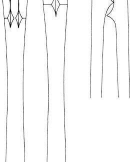 14-100-27-07  ~ TUPFERZANGE, ULRICH, GER., 27 CM ~