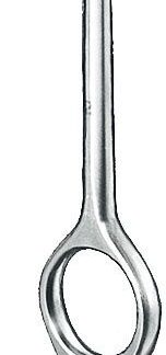 15-325-01-07  ~ SATTELHAKEN, KOCHER, 20X12 MM, 21,5 CM ~