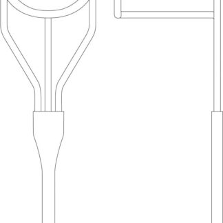 15-564-06-07  ~ Klap.-Hak., Borowski, 28x29 mm, 27 cm ~