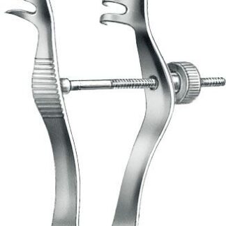 15-704-07-07  ~ WUNDSPREIZER, SCHARF, 3X4 Z., 7,5 CM ~