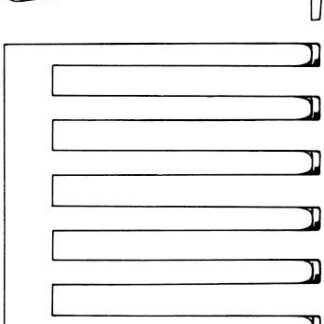 15-739-26-07  ~ SPREIZER, ADSON, STUMPF, 6X6 Z., 29 CM ~