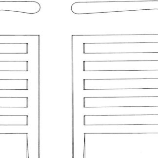 15-790-02-07  ~ WUNDSPREIZER, 6X6 Z., SCHF., LI., 28,5CM ~