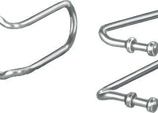 15-860-06-07  ~ DRAHTVALVEN, BALFOUR, 6 CM TIEF, PAAR ~