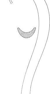 20-864-30-07  ~ HOHLSONDE, BRUNNER, FIG. 2, 30 CM ~