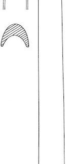 20-878-22-07  ~ FÜHRUNGSHOHLSONDE, PAYR, GER., 22 CM ~