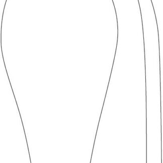 23-425-25-07  ~ Raspatorium, Cobbs, 25 mm, 28 cm ~