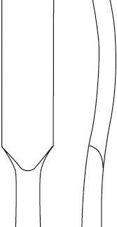 23-432-18-04  ~ Raspatorium, geb., rund, Si., 20 cm ~