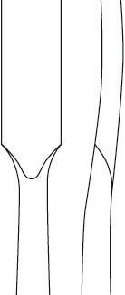 23-433-18-04  ~ Raspatorium, geb., ger., Si., 20 cm ~