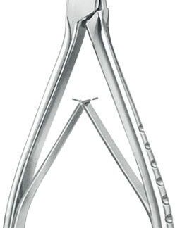 23-801-14-07  ~ HOHLMEISSELZANGE, FRIEDMAN, 13,5 CM ~