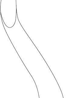 23-828-18-07  ~ Hohlmeisselzange, Jansen, S-Form,18,5 cm ~