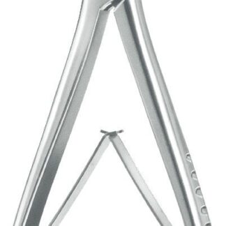 23-846-17-07  ~ HOHLMEISSELZANGE, LUER, GER., 18,5 CM ~