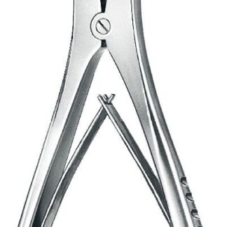 23-887-18-07  ~ HOHLMEISSELZANGE, RUSKIN, GEB., 19 CM ~