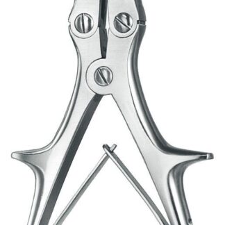 23-895-22-07  ~ HOHLMEISSELZANGE, SEMB, GEB., 23,5 CM ~