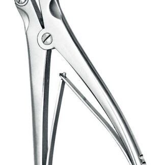 23-905-24-07  ~ HOHLMEISSELZANGE, BREIT, 24,5 CM ~