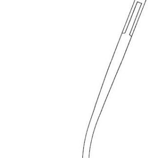 30-581-26-07  ~ ATR.-REKTUMKLEMME, HAYES, GEW., 27 CM ~