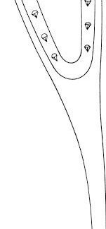 33-329-27-07  ~ ABORTUSZANGE, SÄNGER, GEB., 27 CM ~