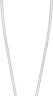 33-382-03-07  ~ ABORTUSLÖFFEL, CUZZI, 23 MM, 30 CM ~