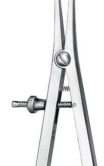 35-133-06-07  ~ ZIRKEL, CASTROVIEJO, 0-15 MM, 8 CM ~