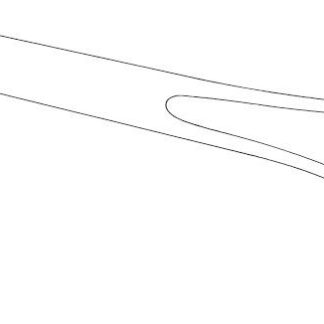 36-856-04-07  ~ Spekulum, Nase, Killian, 90 mm, #4 ~