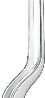 37-115-20-07  ~ NASENTAMPONPINZETTE, GRÜNWALD, 21,5 CM ~