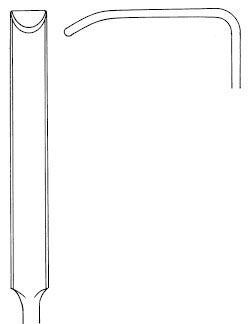 39-003-18-07  ~ GAUMENSPALTENHAKEN, LANG, 18 CM ~