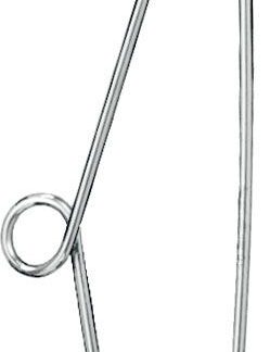 55-805-14-01  ~ STERILISIERKLAMMER, M. KNOPF, 14 CM ~