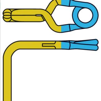 FT322T  ~ YASARGIL CLIP STD.TEMPORÄR 10,0MM ~