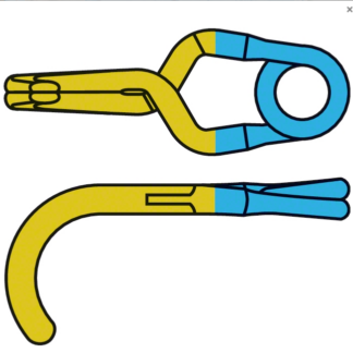 FT323T  ~ YASARGIL CLIP STD.TEMPORÄR 7,4MM ~