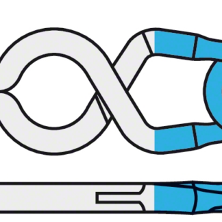 FT597T  ~ YASARGIL CLIP STD.PERM.FENSTER 3,5 3MM ~