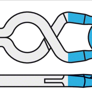 FT598T  ~ YASARGIL CLIP STD.PERM.FENSTER 3,5 4MM ~