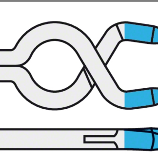 FT599T  ~ YASARGIL CLIP STD.PERM.FENSTER 3,5 5MM ~