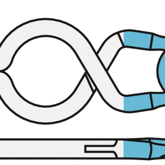 FT637T  ~ YASARGIL CLIP STD.PERM.FENSTER 5,0 3MM ~