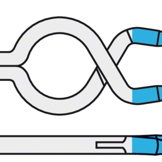 FT639T  ~ YASARGIL CLIP STD.PERM.FENSTER 5,0 5MM ~