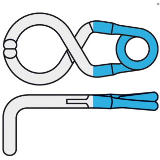 FT644T  ~ YASARGIL CLIP STD.PERMANENT 5,0MM ~