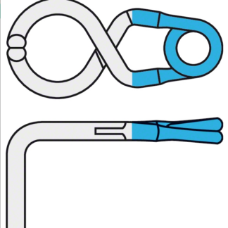 FT654T  ~ YASARGIL CLIP STD.PERMANENT 7,5MM ~