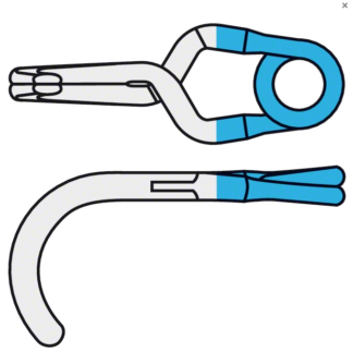 FT824T  ~ YASARGIL CLIP STD.PERMANENT 8,4MM ~