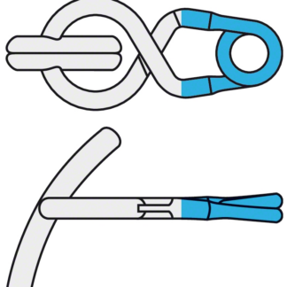 FT860T  ~ T-BAR CLIP STD.PERM.MAUL 13MM KONVEX ~