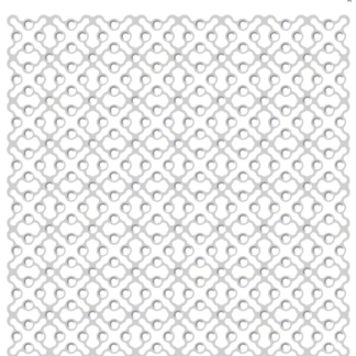 N3D206S00A  ~ 3D-NETZPLATTE 50X50MM ~
