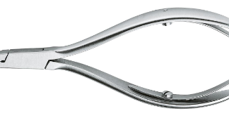 XG334R  ~ ECKENZANGE 100MM GER.SCHLANKE SCHNEIDE ~