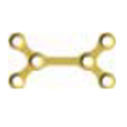 NDY304L06A  ~ DOPPEL-Y-PLATTE 6-LOCH 18,8MM ~