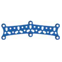 NGP204L06A  ~ ÜBERBRÜCKUNGSPLATTE 6-LOCH LANG ~