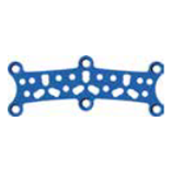 NGP204M06A  ~ ÜBERBRÜCKUNGSPLATTE 6-LOCH MITTEL ~