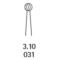 GE861R  ~ ROSENBOHRER ⌀ 3,1 mm x 51 mm ~