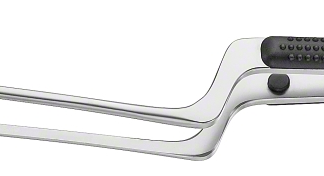 FM158R  ~ MIKRO PINZETTE GER.GERIEFT 120MM ~