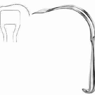 BI-913-27  ~ POLLOSON Wundhaken gefenstert    vgl.    15-579-27 ~