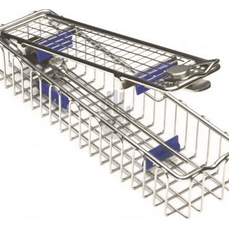 HE2596-55  ~ Siebkorb für 1 Endoskop 460x80x55mm ~