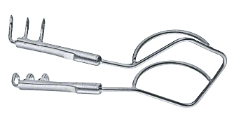 BV021R  ~ WUNDSPREIZER MINI 3X3Z.SCHARF 25MM ~