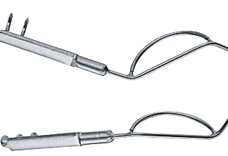 BV022R  ~ WUNDSPREIZER SMALL 3X3Z.SCHARF 32MM ~