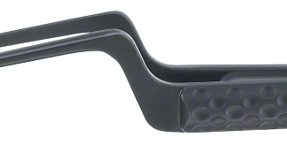 FD767B  ~ NOIR TUMORPINZETTE 45 BAJ.D2,5MM 90MM ~