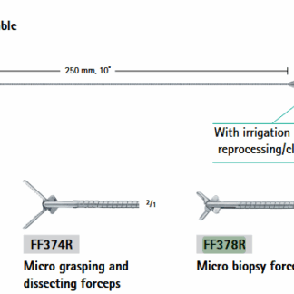 FF378R  ~ PAEDISCOPE BIOPSIEZANGE FLEX.250MM ~